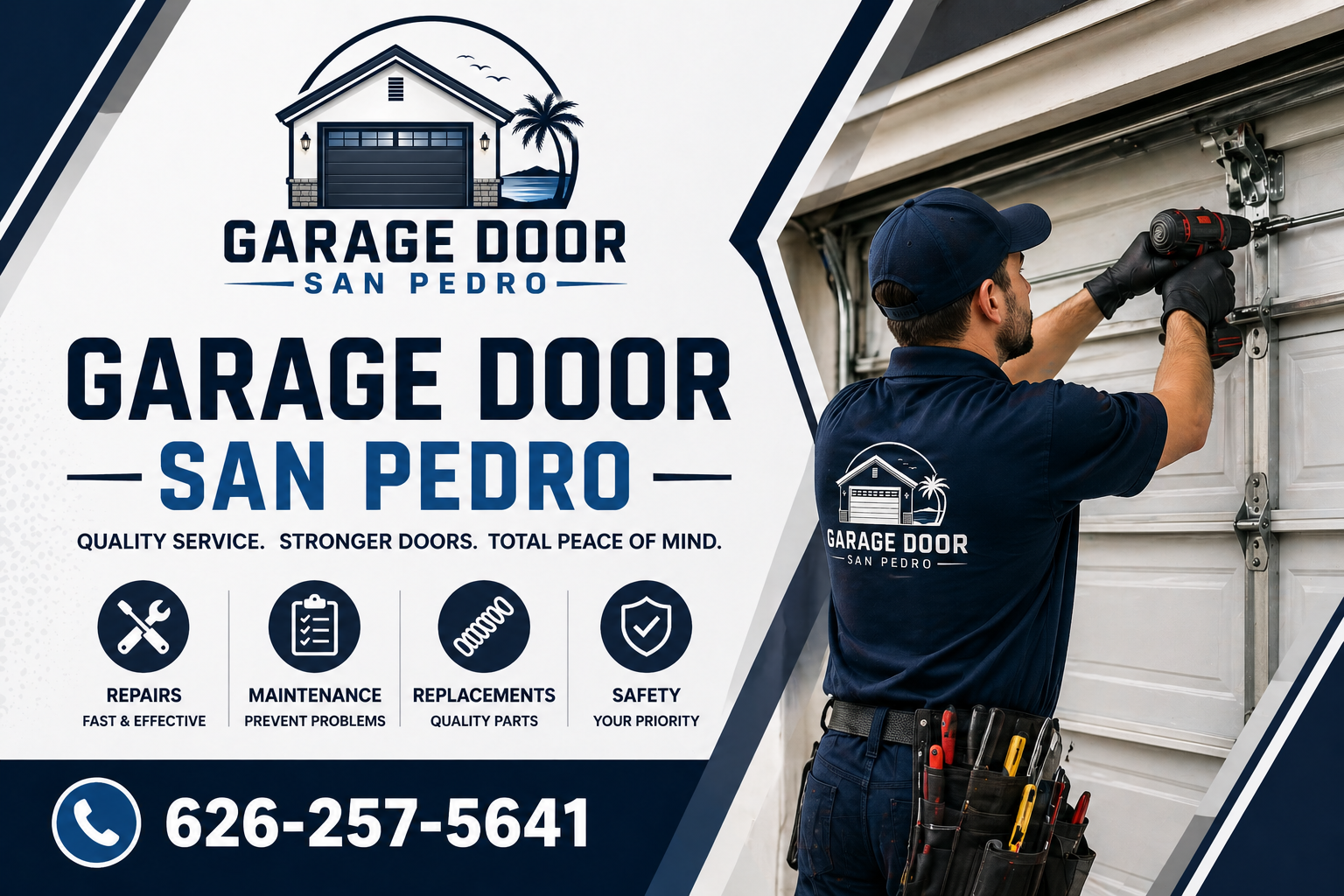 Emergency Garage Door San Pedro CA | 24 Hour Service