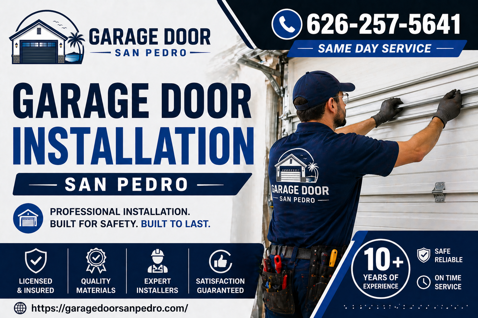 Emergency Garage Door San Pedro CA | 24 Hour Service